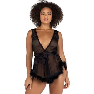 Deep Connections Mesh Babydoll